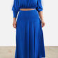 Leevy Drop Waist Maxi Skirt