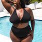 Essential High Waist Bikini Bottom - Black