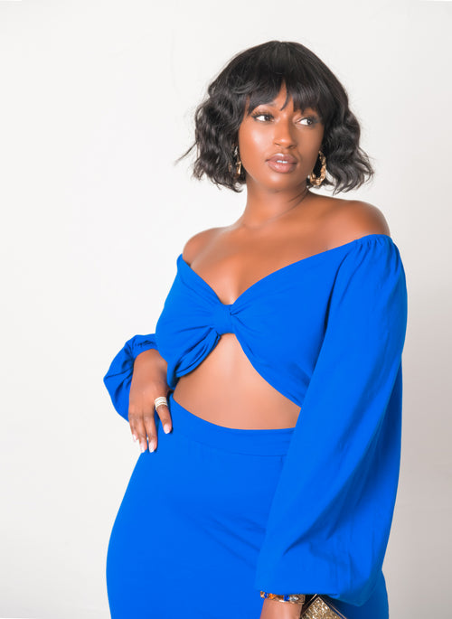 Puff Sleeve Bodycon Mini Dress