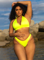 Shine Bright String Halter Bikini Top