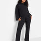 Maddie Ribbed Flare Leg Pants