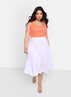 Fiona Midi A Line Skirt