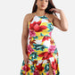 Maribel High Slit Floral Maxi Dress