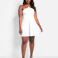 Monica Halter Mini Skater Dress