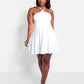 Monica Halter Mini Skater Dress