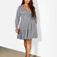 Piper Gingham Skater Knee-Length Dress