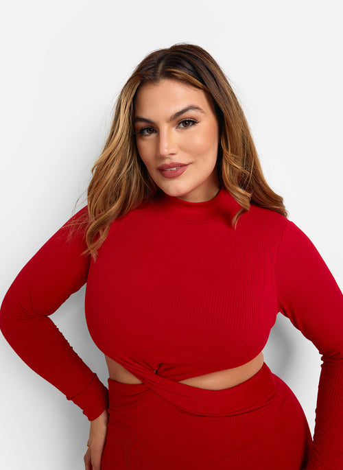 Penelope Ribbed Cut Out Maxi Bodycon Dress