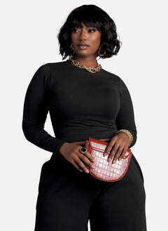 Essential Long Sleeve Crop Top & Pant Set