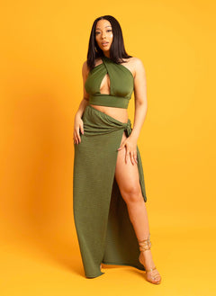 Robin Cross Over Crop Top