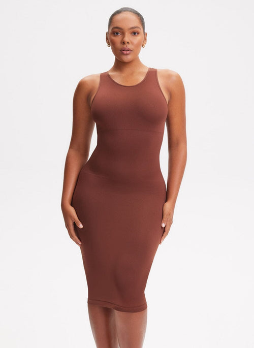 She Waisted SnatchedKnit Midi Dress