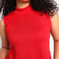 Shayla Ribbed Double Slit Sleeveless Top