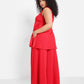 Shayla Ribbed Double Slit Sleeveless Top