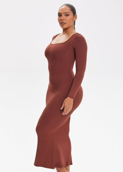 She Waisted 3-In-One Shapewear Midi Dress