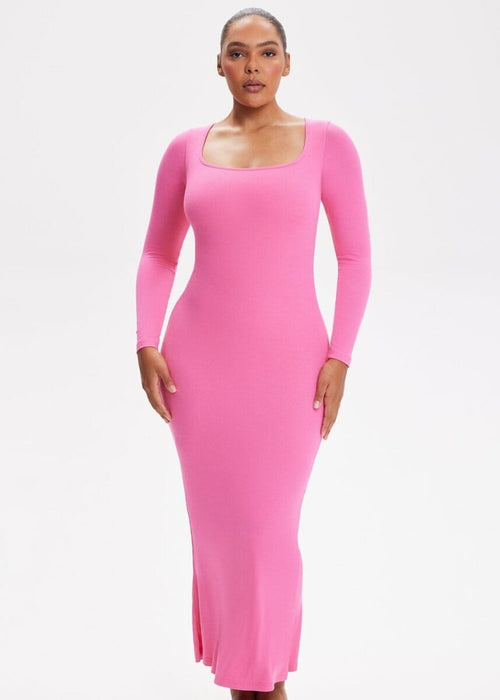 She Waisted 3-In-One Shapewear Midi Dress