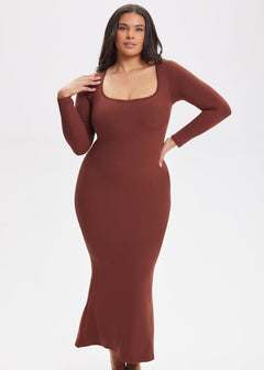 She Waisted 3-In-One Shapewear Midi Dress