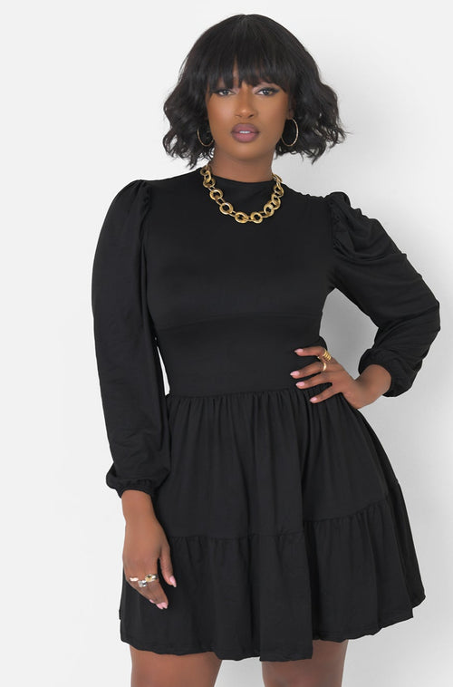 Time & Time Again Skater Mini Dress