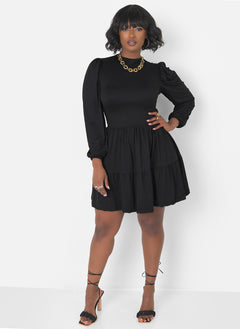 Time & Time Again Skater Mini Dress