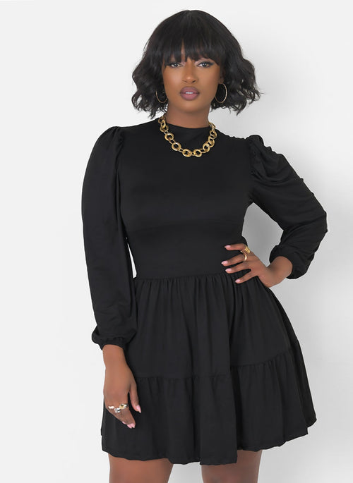 Time & Time Again Skater Mini Dress