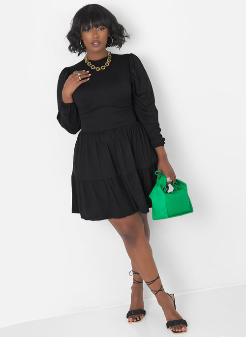 Time & Time Again Skater Mini Dress