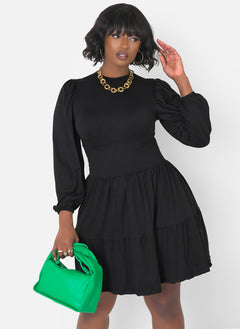 Time & Time Again Skater Mini Dress