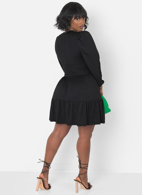 Time & Time Again Skater Mini Dress