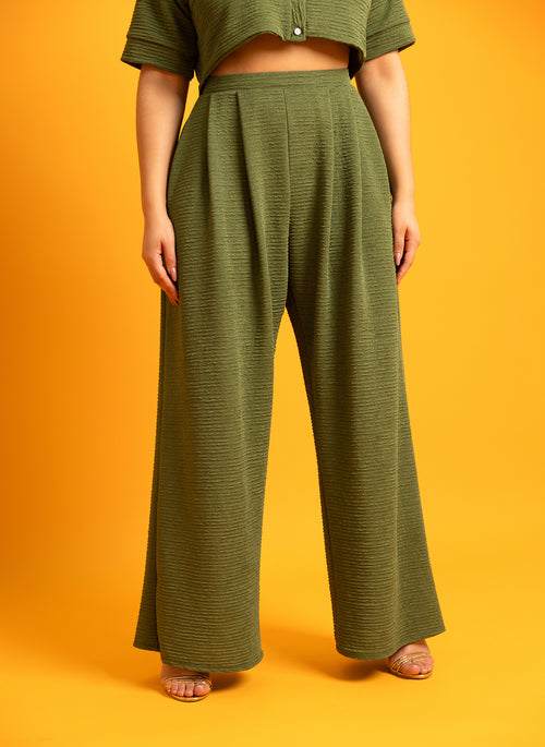 Tina Pleated Wide Leg Pants