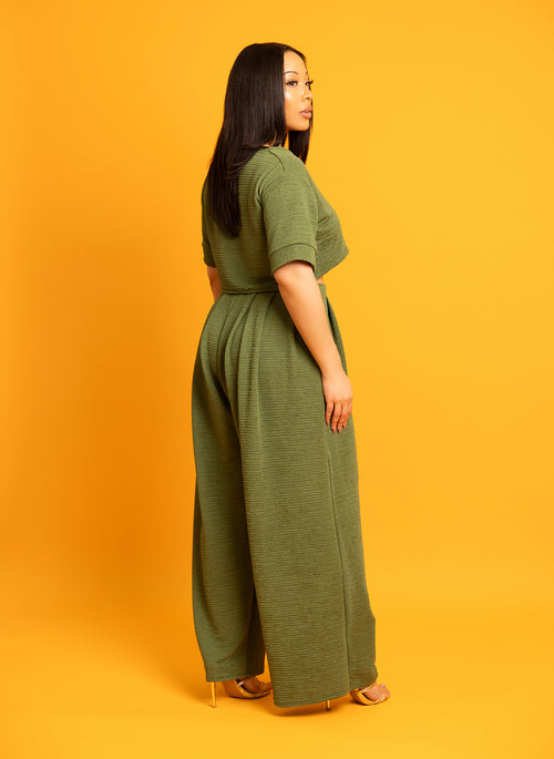Tina Pleated Wide Leg Pants