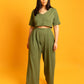 Tina Pleated Wide Leg Pants