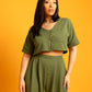 Tina Pleated Wide Leg Pants