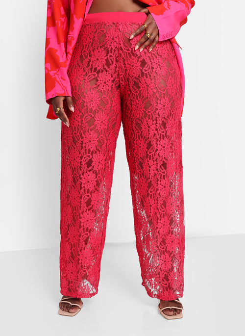 Ulla Lace Wide Leg Pants