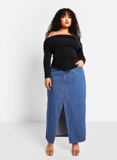 Uma Slinky Off Shoulder Top