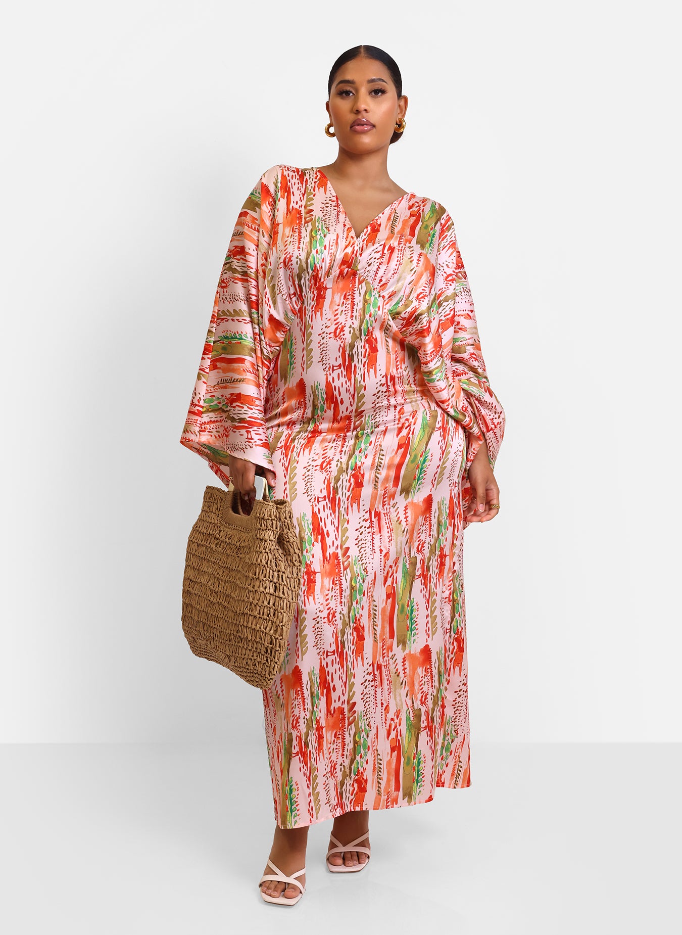 Oversized Straw Tote