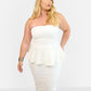 Akari Peplum Top