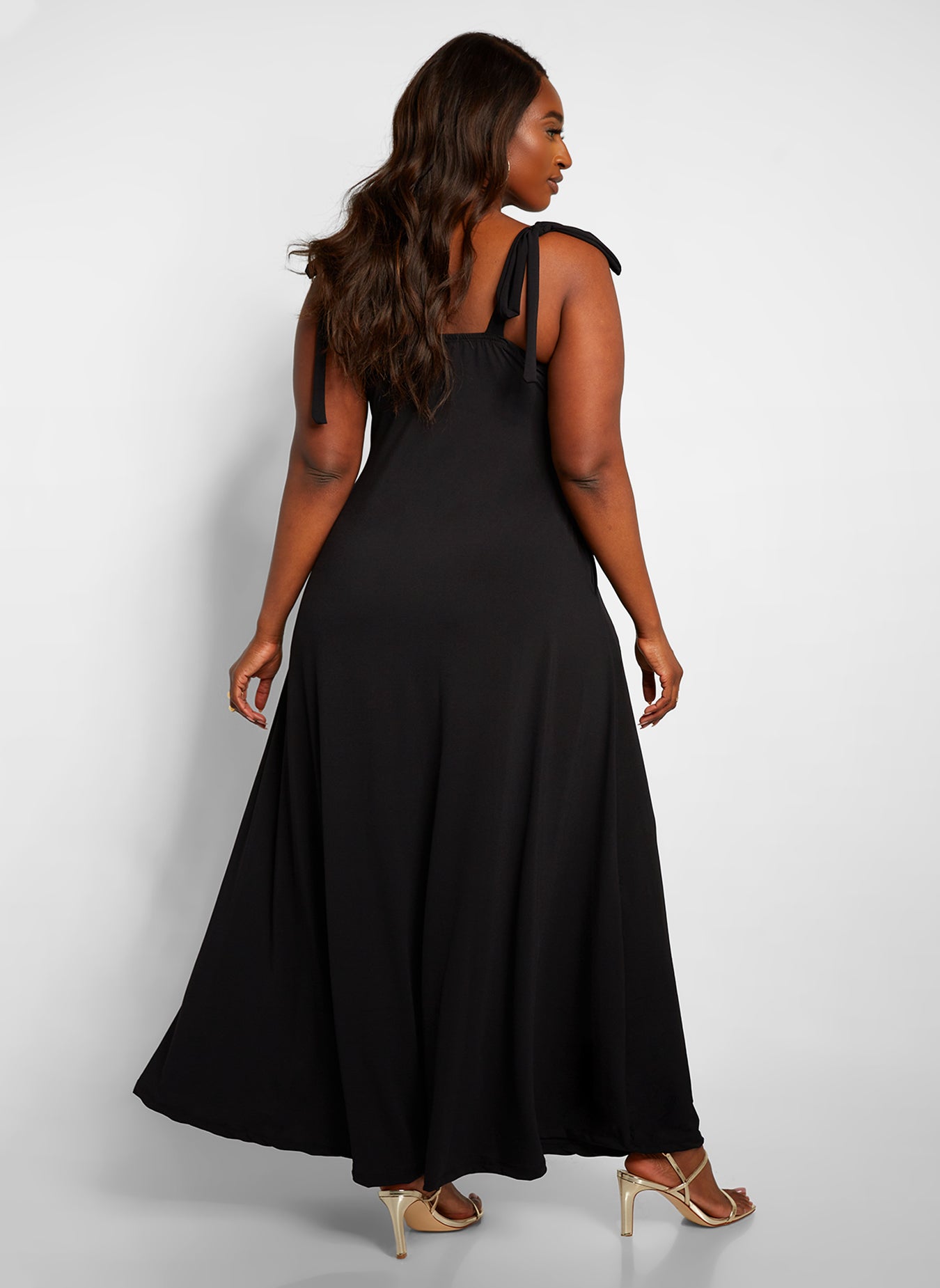 All You Need Maxi Skater Dress W. Pockets - Black – REBDOLLS
