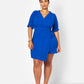 Avery Faux Wrap Mini Dress
