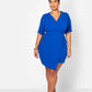 Avery Faux Wrap Mini Dress
