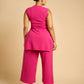 Azora Longline Top - Magenta