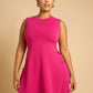Azora Longline Top - Magenta