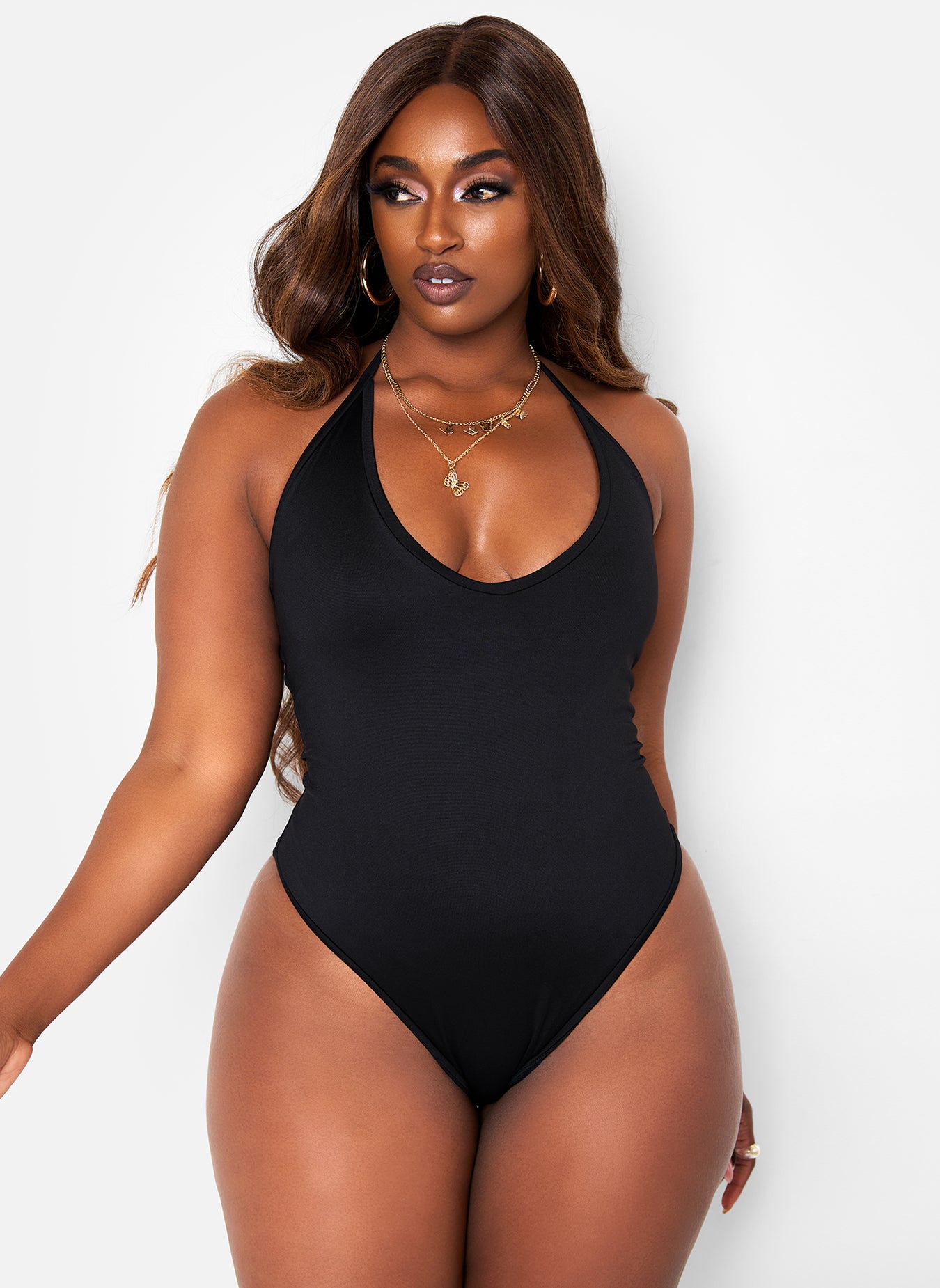 Beach House Scoop Neck Swimsuit - Black