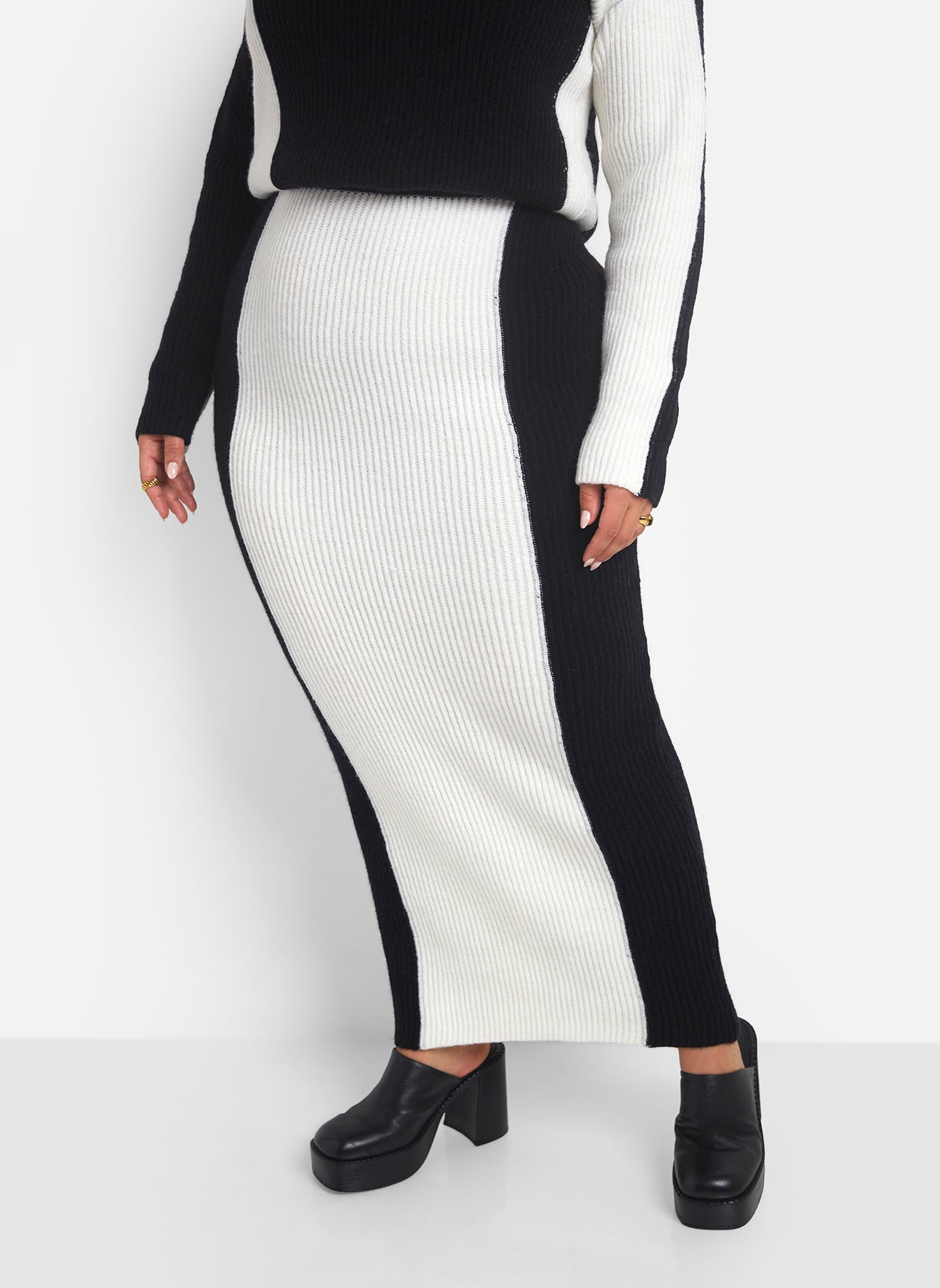 Bernadette Knit Maxi Bodycon Skirt