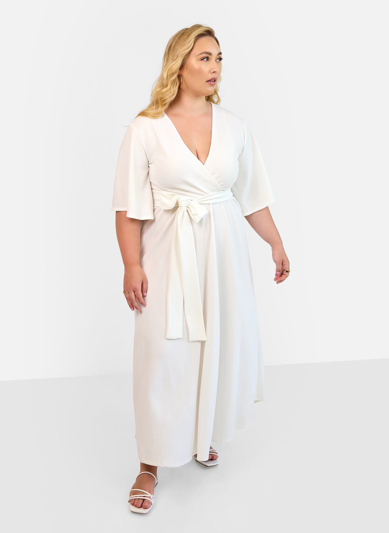 Plus size all orders white clothing