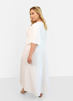 Bianca Faux Wrap Maxi Dress