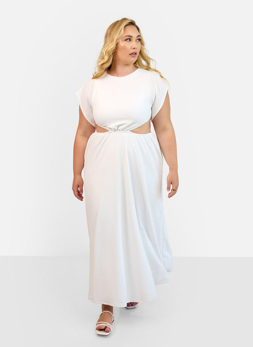 Blanche Cut Out Maxi Dress