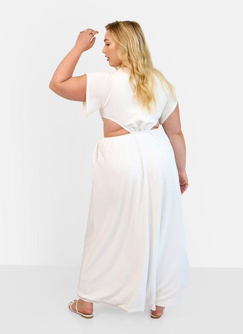 Blanche Cut Out Maxi Dress