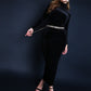 Center of Attention Turtleneck Long Sleeve Bodycon Maxi Dress