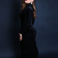 Center of Attention Turtleneck Long Sleeve Bodycon Maxi Dress