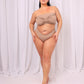 Danica Knotted Bandeau Swim Top - Taupe