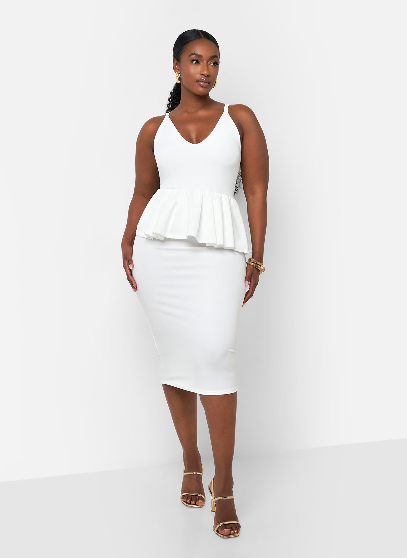 Shop Plus Size White Dresses for Women's - New Arrivals – REBDOLLS