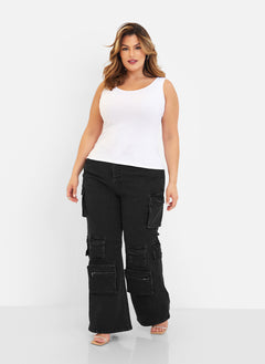 Essential Ribbed Full Length Tank Top