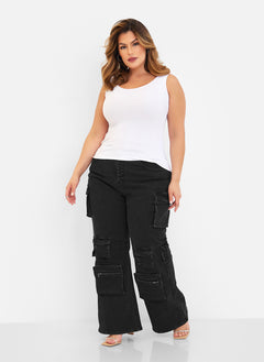 Essential Ribbed Full Length Tank Top